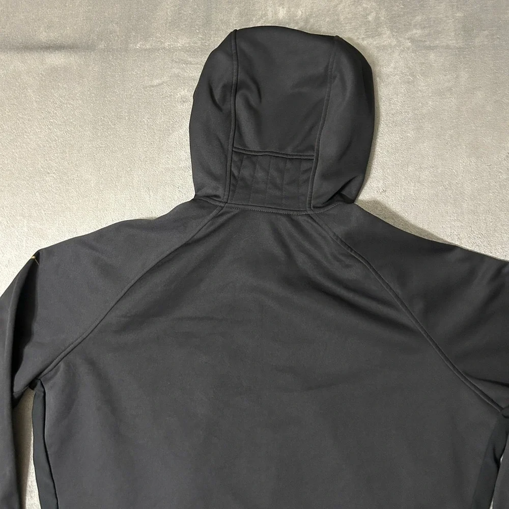 Nike Therma-FIT Hoodie Womens XL Black Full Zip Performance Jacket 383538-010